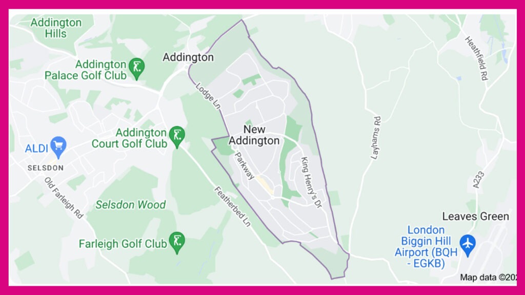 mortgage broker new addington surrey map